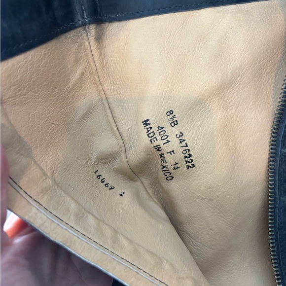 ✨FRYE Jamie Ring Tall Western Boots Stonewashed Distressed Black Women’s NWT - Picture 12 of 14